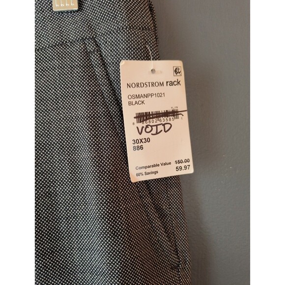 An Original Penguin by Munsingwear Men's Black /Dark Grey Dress Pants 30X30 - Picture 4 of 6